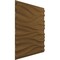 Ekena Millwork 19 5/8in. W x 19 5/8in. H Ripple EnduraWall Decorative 3D Wall Panel Covers 2.67 Sq. Ft. WP20X20RPCGH - alternate 2